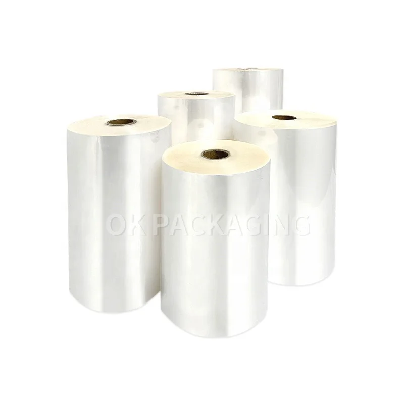 Dongguan manufacture custom plastic roll film Transparent heat sealable packing CPP film for automatic packaging machine