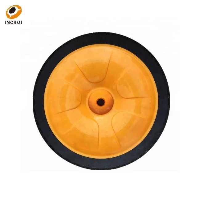 
mini 10 inch colourful polyurethane pu foam wheel tyre 3.00-4 for hand trolly wheelbarrow 