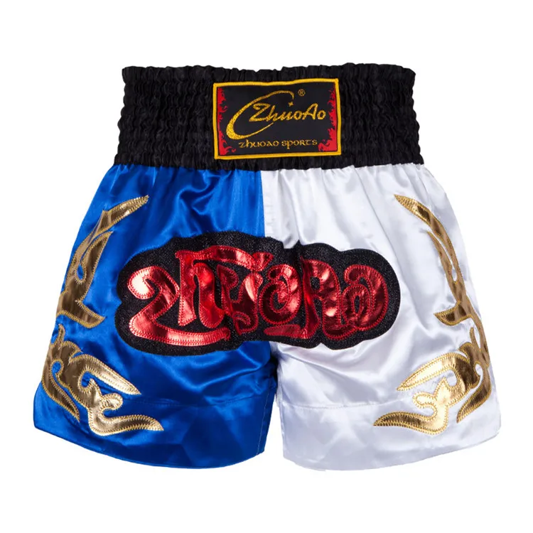 
100% Polyester Boy American Flag Mexican Custom Logo Sublimated Oem Boxing Shorts Personalizar Pantalones De Boxeo With Pockets 