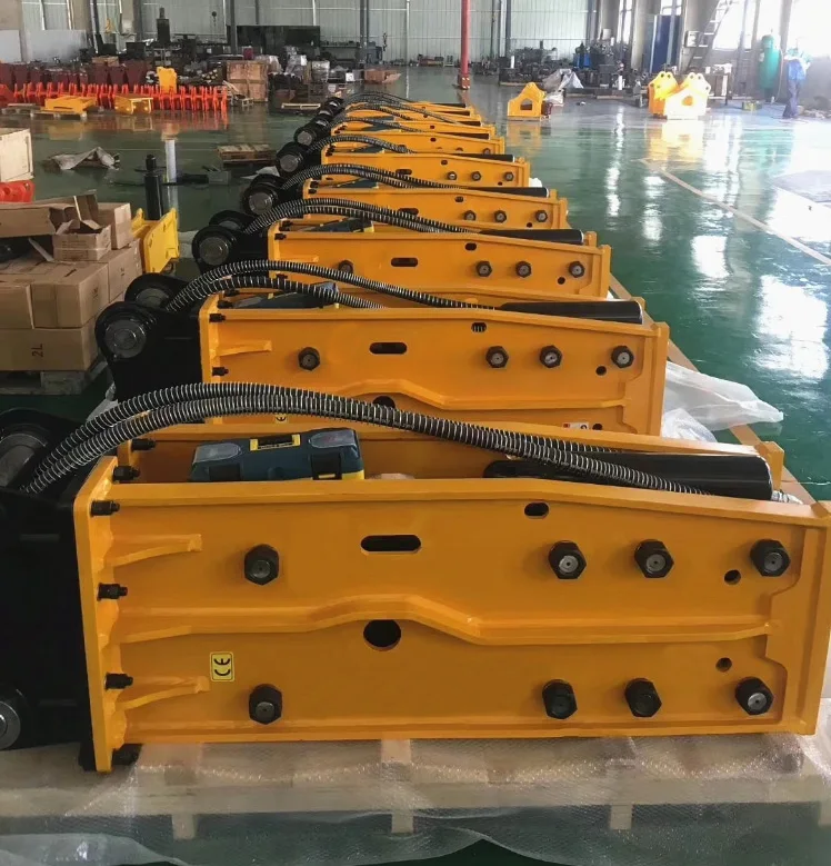 China Manufacturer Main Brand Sb60 Demolition Rock Breaker Parts Hydraulic Hammer for Mini Excavator