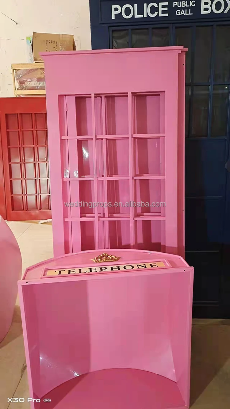 Wedding Event Decoration Classic London Telephone Booth phone booth