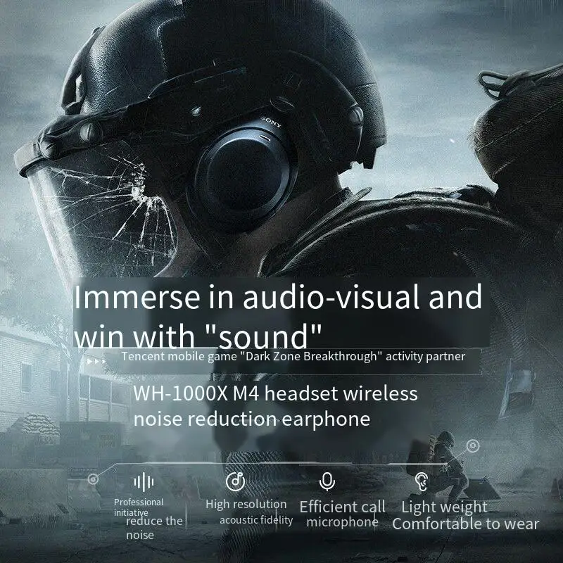 New arrivals 2023 Original for SONY WH 1000XM4 ANC Active Noise CancellationTWS True Wireless Stereo HD Voice HIFI Headphone