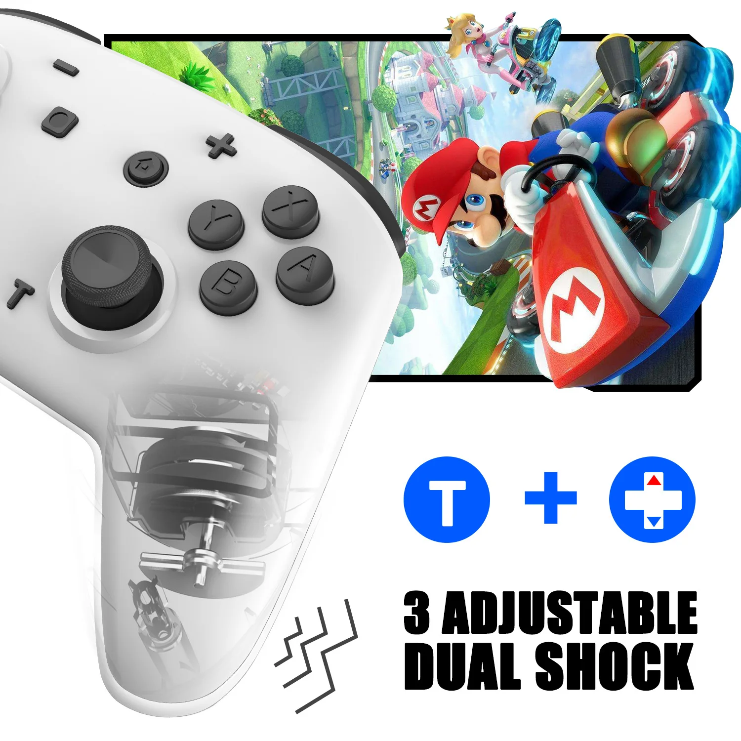 Hot Sale Wireless Switch Pro Controller Vibration Turbo Gamepad Joystick For Nintendo Switch/Android/PC Devices