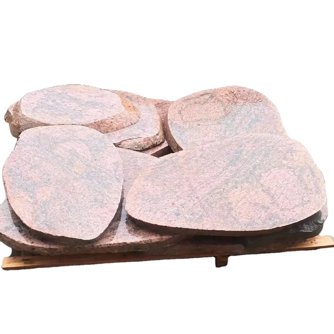 Pebble Stone Sliced for park paving wall decorative cladding