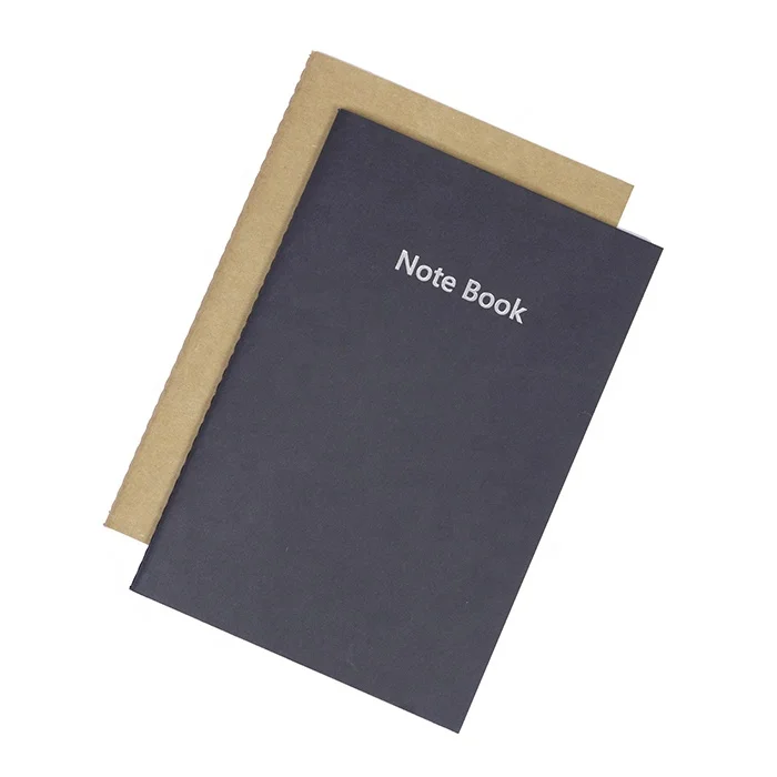 Promotional Chinese Exercise Book School Kraft Paper Cover Lined Notebook