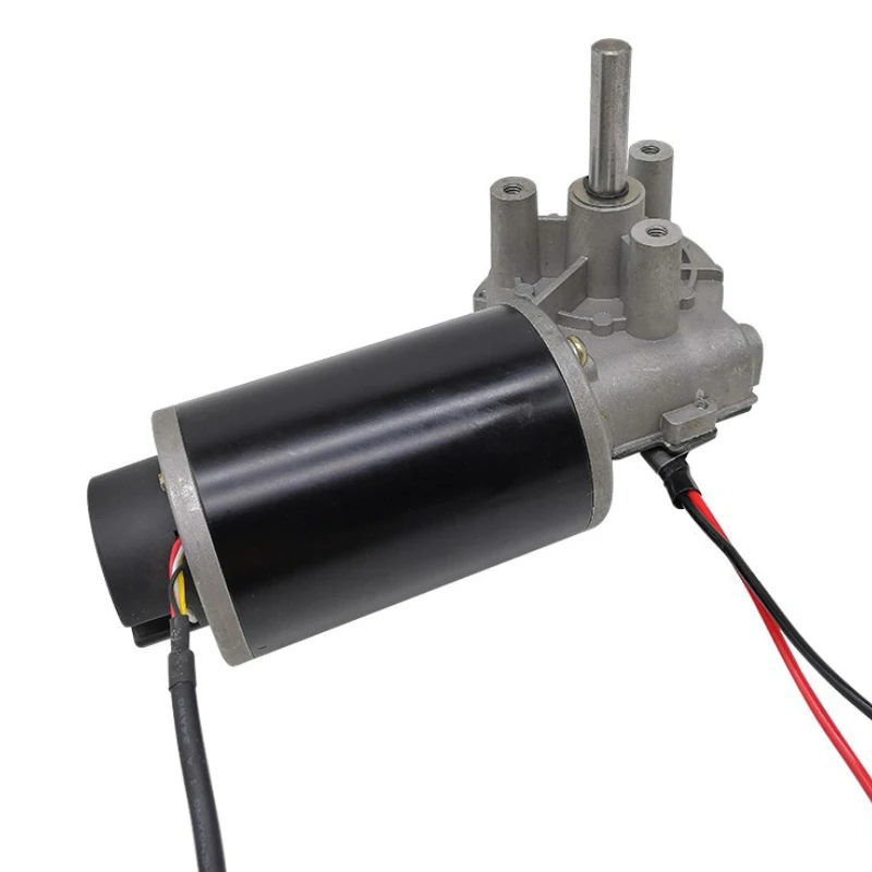 low rpm geared dc motor 12v 24 volt 50nm 50w 80w 100w reducer gear box motor