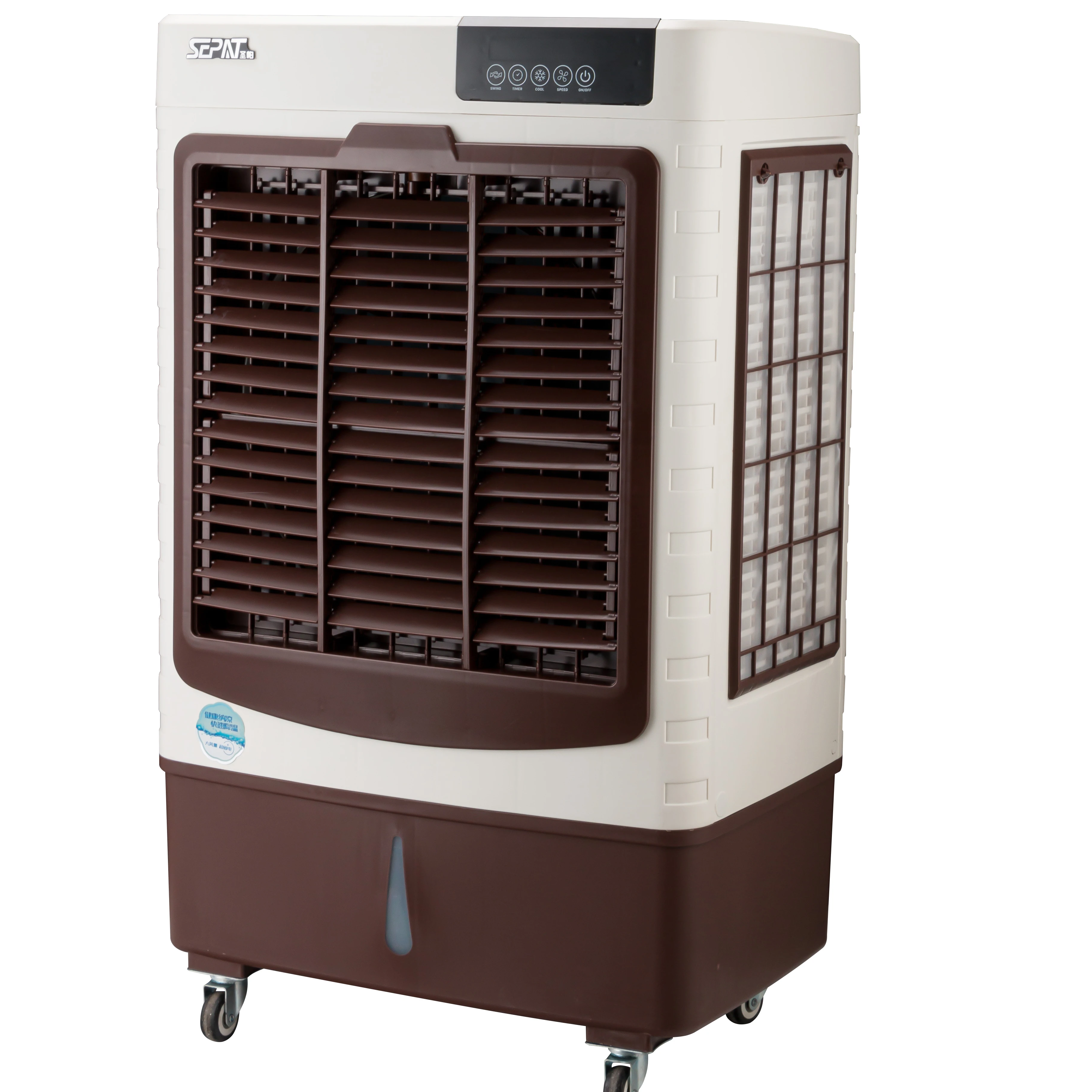 Refrigeration Equipment  Vertical water refrigerated dc12v 48v MARINE SELF CONTAINED AIR CONDITIONER for small yacht