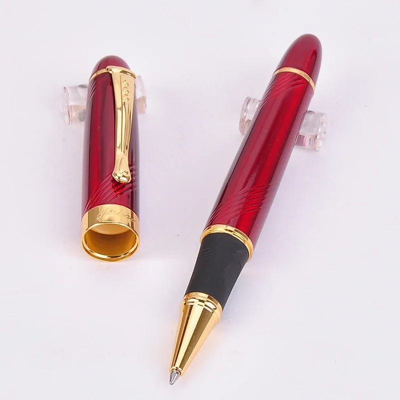 Jinhao 450 Stationery business gift Customized logo Luxury Fountain pen gold trim Executive Calligraphy Pen