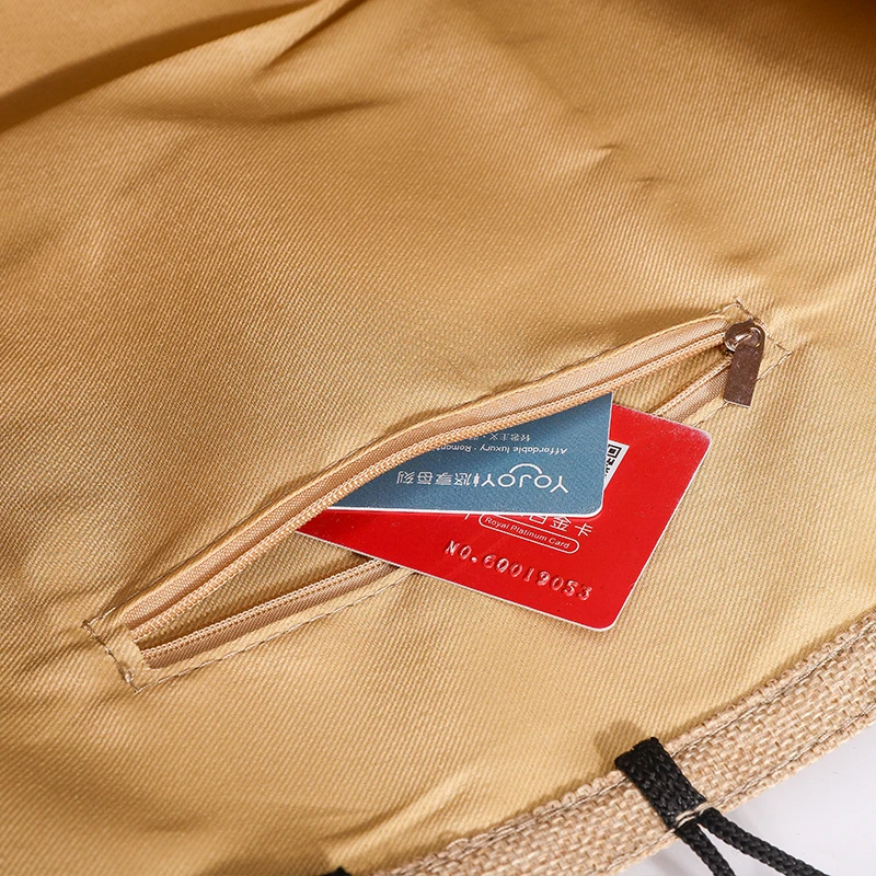 wholesale fashion printed tote bags women shopping jute tote bag of boho pattern