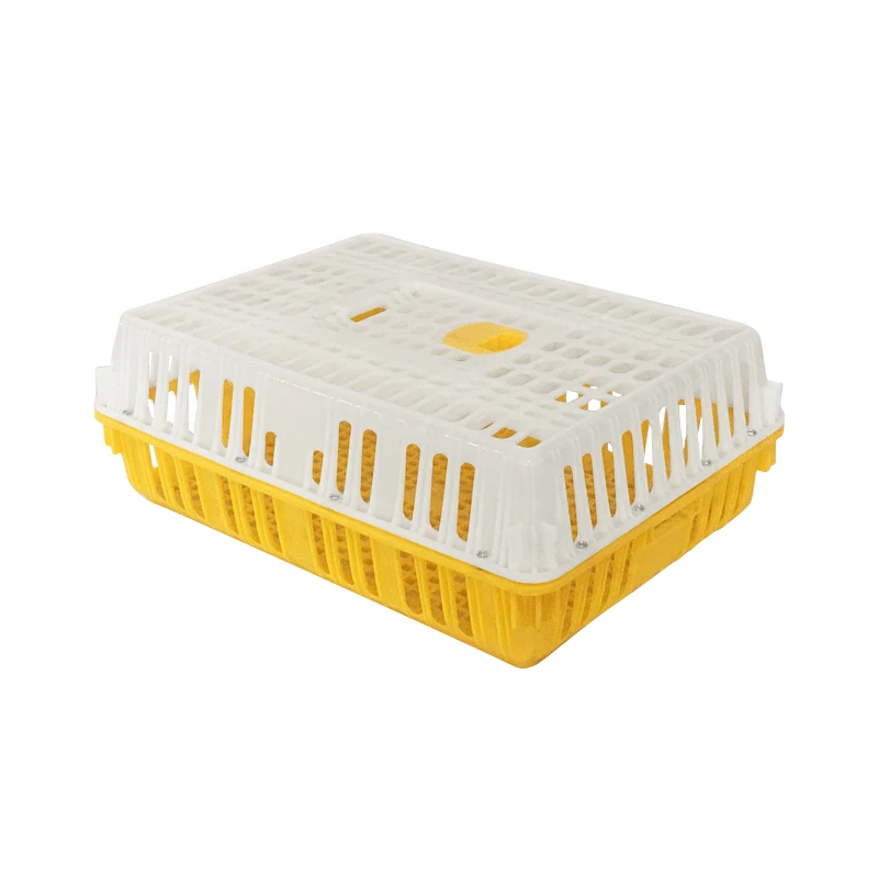 Farm Use Equipment Chicken Transport Cage Chick Turnover Box Poultry Plastic Transport Crate for Duck Pigeon
