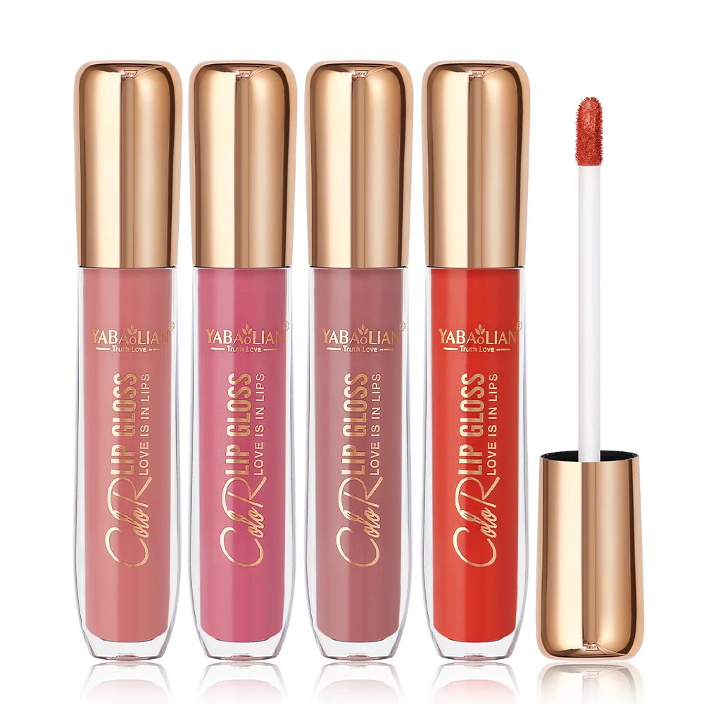 12 Colors Matte Lipstick Non-Stick Lip Gloss Cup Long-Lasting Moisturizing Lip Glaze Waterproof Non-Fading Cosmetic Makeup Care