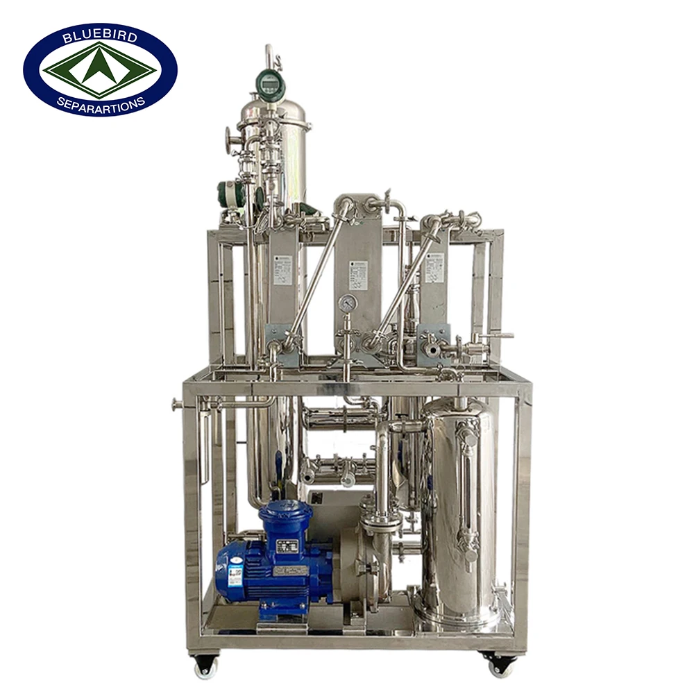
Hemp Ethanol Extraction Equipment Plants CBD Oil Production System Alcohol Recovery Falling Film Evaporator  (62468001710)
