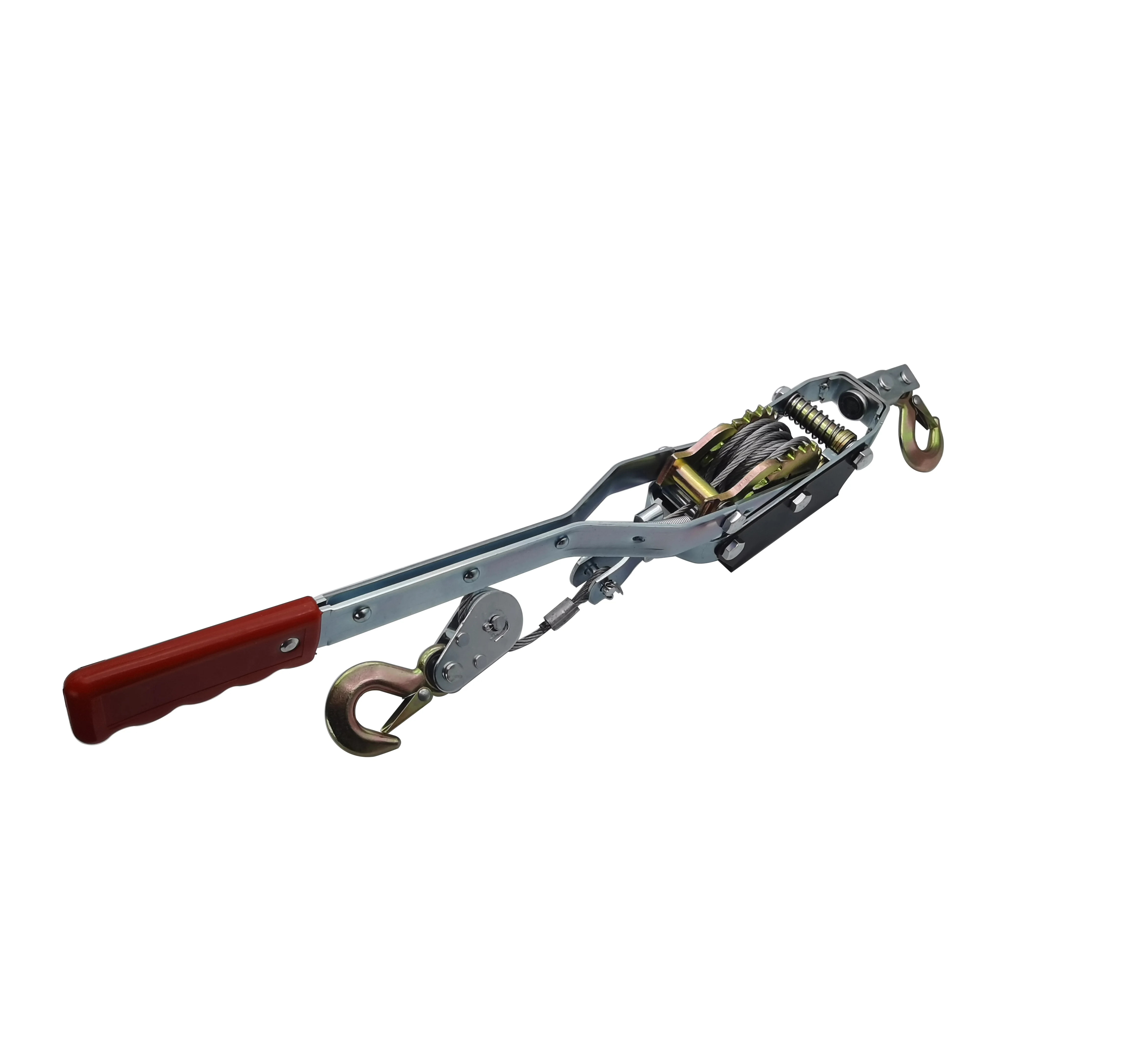 2 Ton  and 4 Ton Hand Cable Puller Winch with double ratchet and double hook