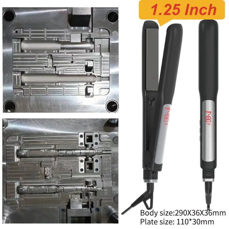 hair straightener iron keratin negative ion flat iron MCH Professional 480 degrees hair straightener titanium flat iron