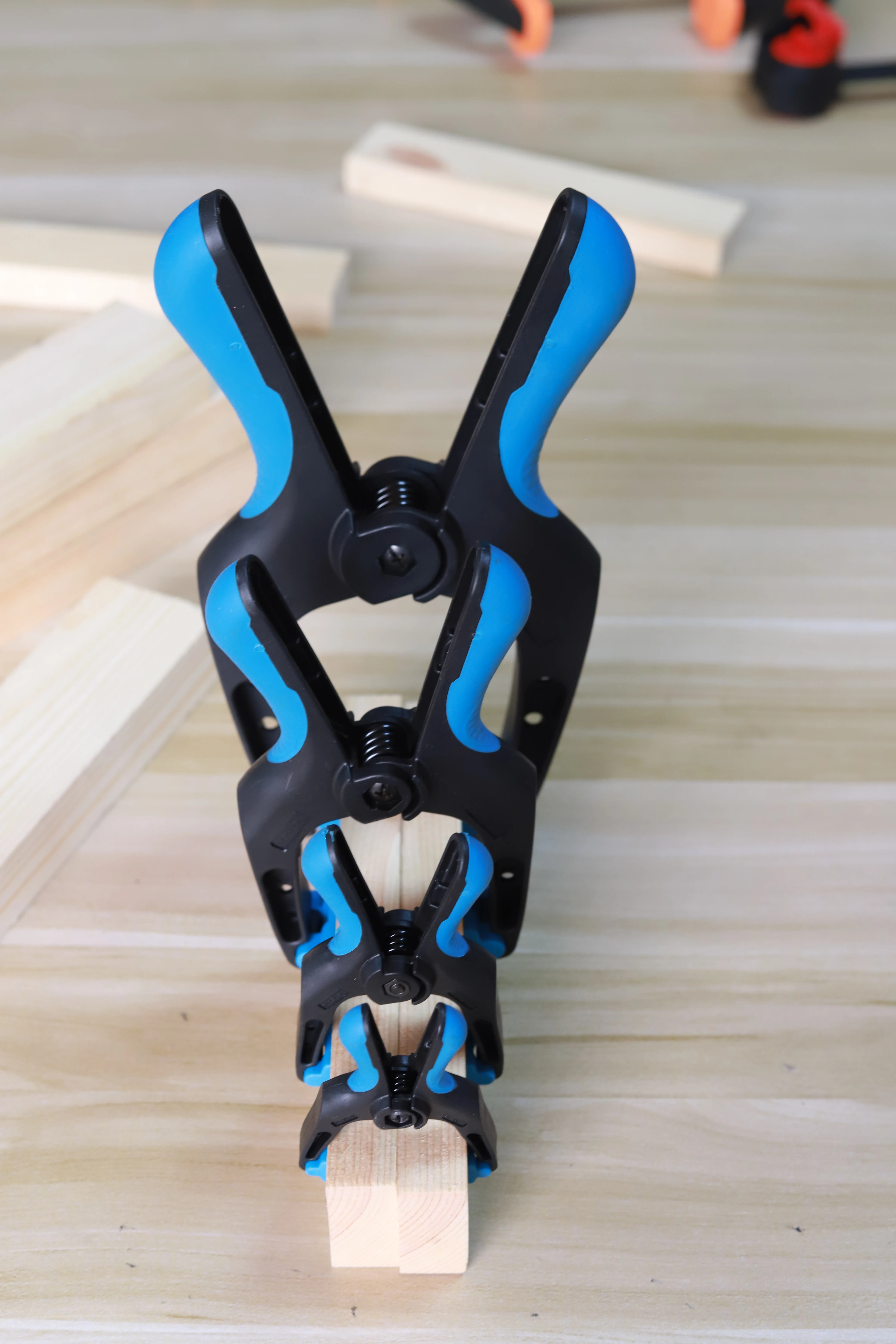 Woodworking Clamp Photograph Background Cloth  Fixed Spring Clamps A Clip Powerful Plastic Spring Clamp