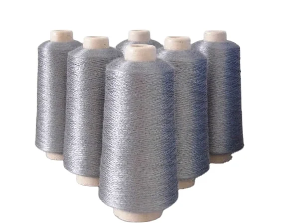 100 ssf yarn stainless steel fiber spun yarn