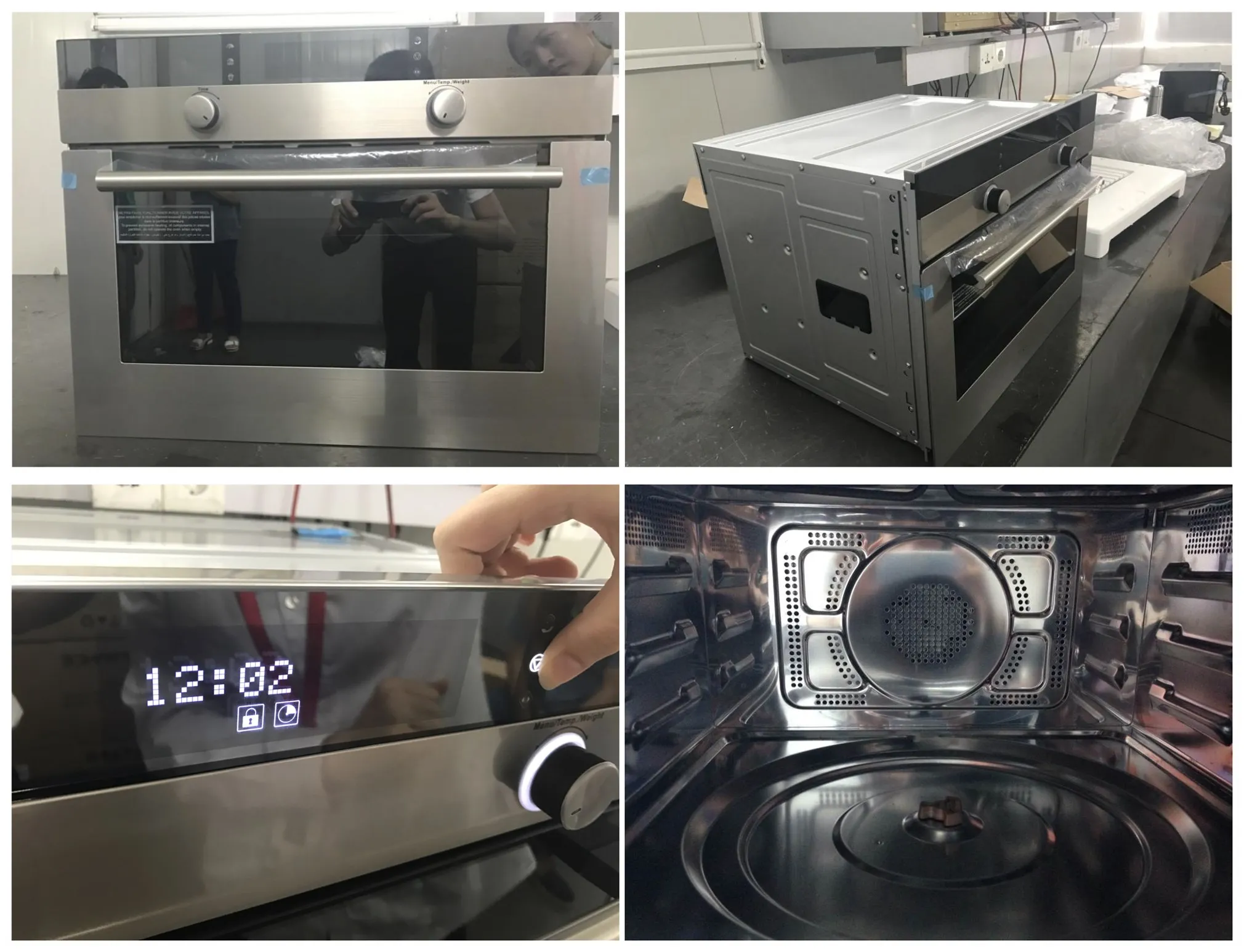 220V 34L Built- In Microwave Oven With Grill And Convection For TMB90-34LTMG(YA)