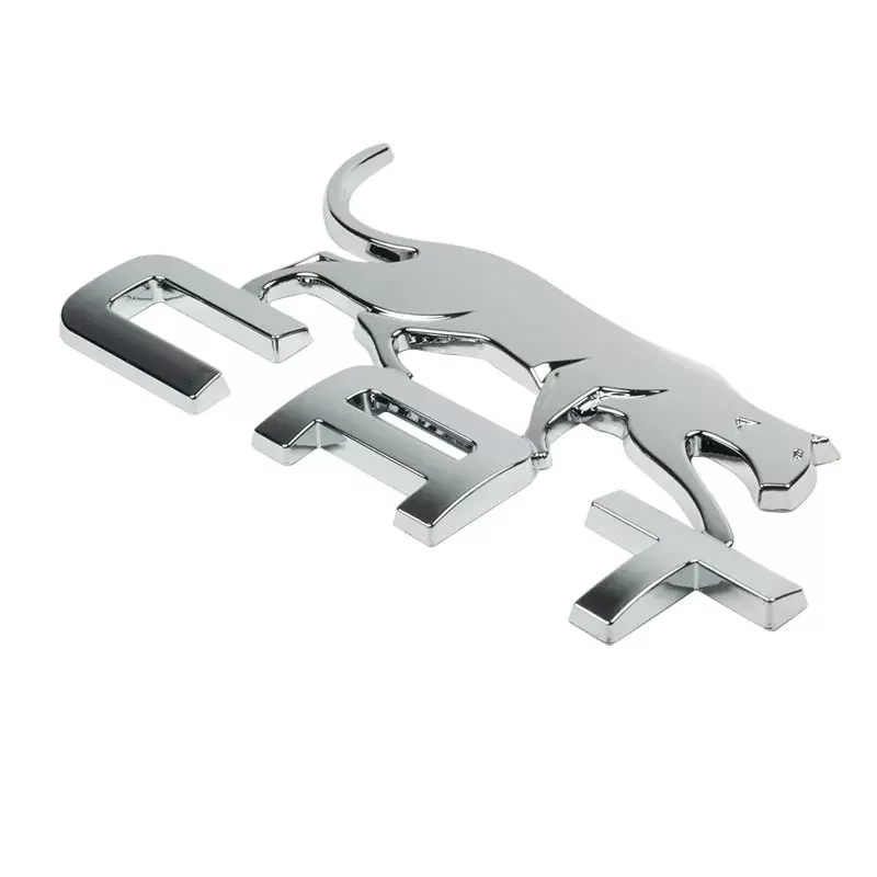 Custom Abs Plastic Chrome Waterproof Self-adhesive 3d Letters sticker Car Badge Auto Emblem Stickers For Car Decorative