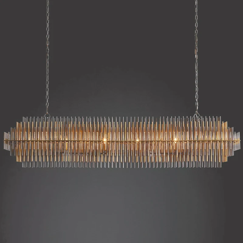 Good Price Banquet Hall Villa Hotel Commercial Big Luxury Stainless Steel Led Crystal Chandelier Lighting