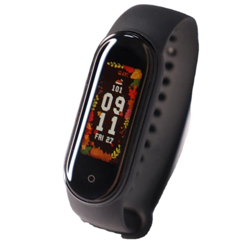 Оригинальный браслет Xiaomi Mi Band 5, глобальная версия, браслет с AMOLED экраном, водонепроницаемый фитнес-трекер с пульсометром, 5 атм