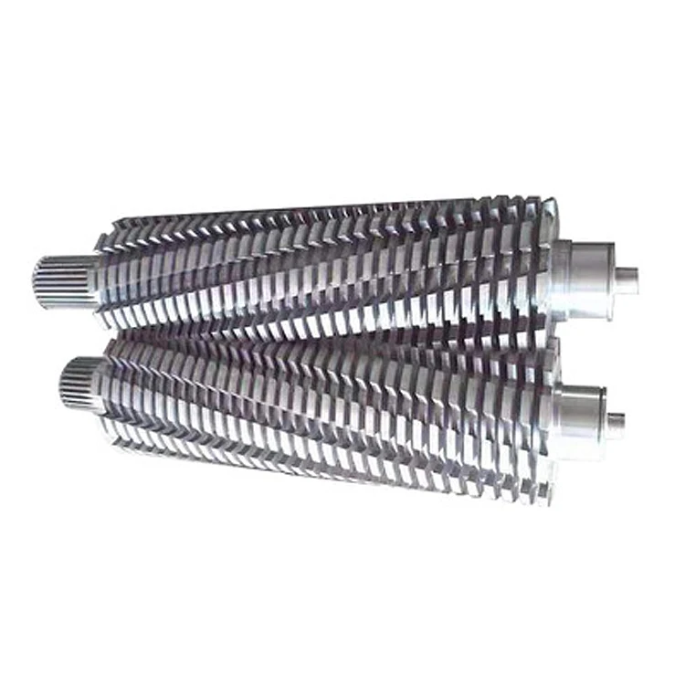 granulator hob with alloy granulator hob super wear resistant rubber particle tungsten steel blade sawtooth cutter