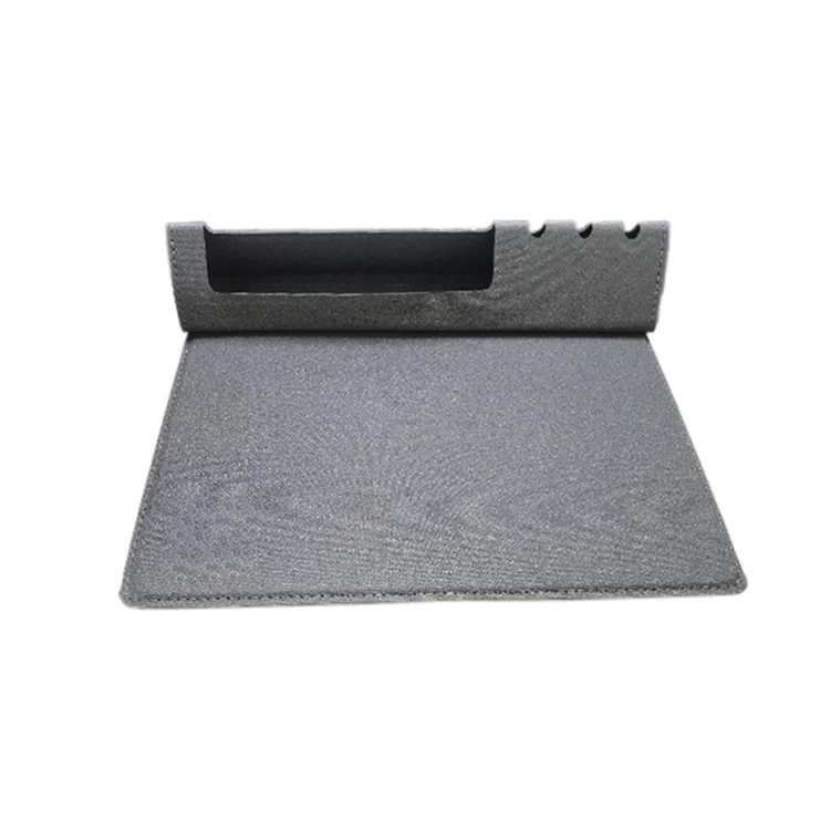 promotional gift corporate luxury custom anniversary mouse pad with pen holder giveaways with logo gift