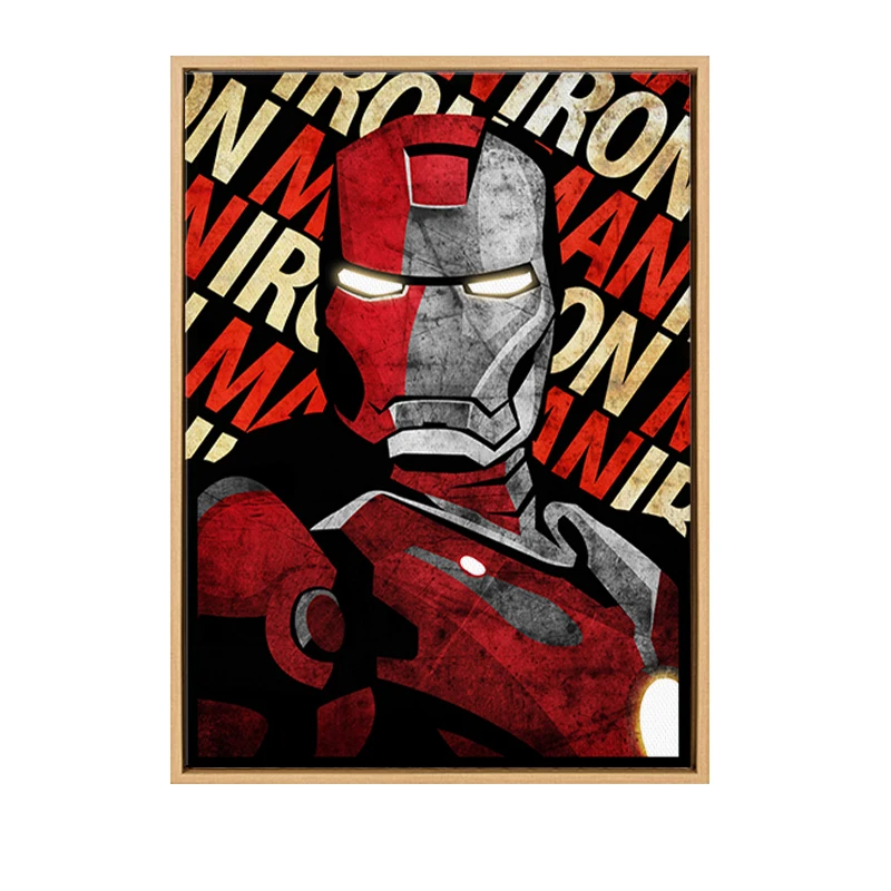 
The Avengers Marvel Poster Artwork Iron Man Portrait framed art HD Giclee canvas Print on Canvas 