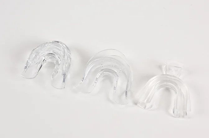 2 pairs/4pcs Thermoforming Dental Mouthguard Teeth Whitening Trays Bleaching Tooth Whitener Mouth Guard Care Oral Hygiene
