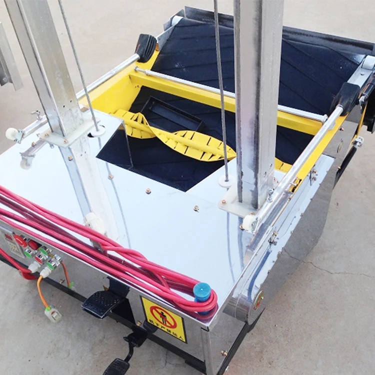 Adequate Stock Putty Fireproof Paint Fully Automatic Dry Powder Mortar Wall Plastering Machine With CE