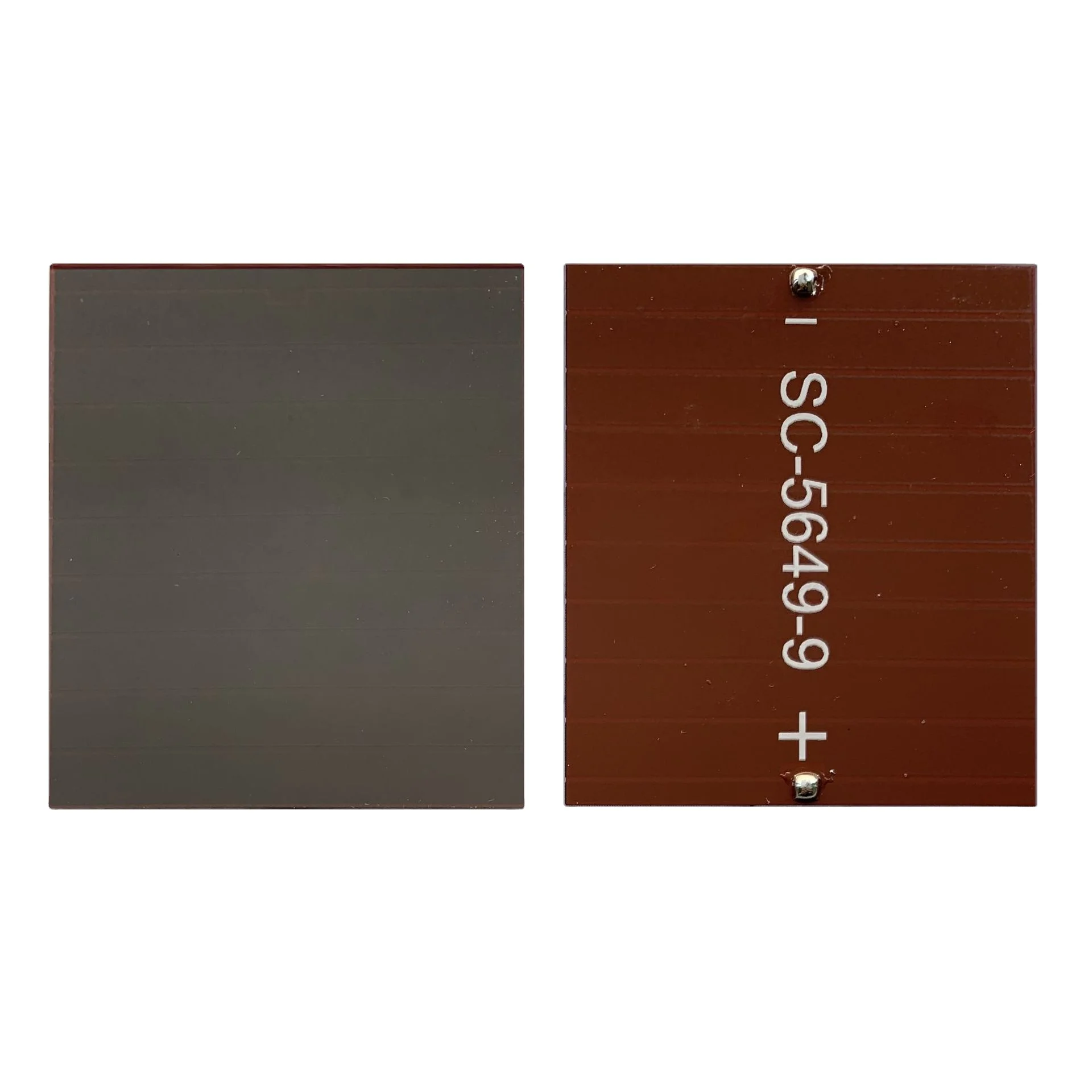 Amorphous silicon solar cell travel case photovoltaic charging panel Electronic balance amorphous button power generation 56*49