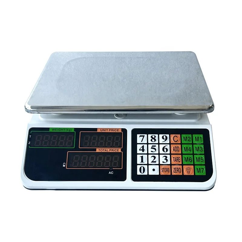 TT ACS-003 30KG top table electronic weight scales digital price Computing weighing scale 30KG
