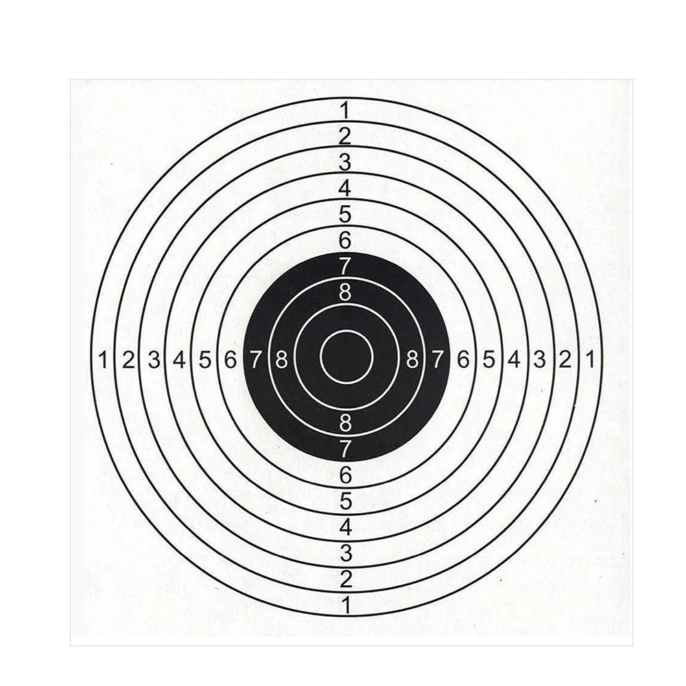 14*14CM Training Target practise shooting paper targets Non adhesive card shooting target
