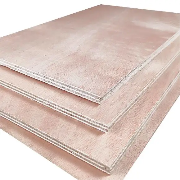 Okoume surface plywood China factory directly hot sale cheap price eucalyptus combine core of marine grade