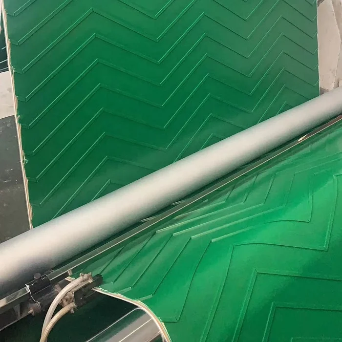 High Quality Green Rough Surface PVC  Conveyor Belt for Industry