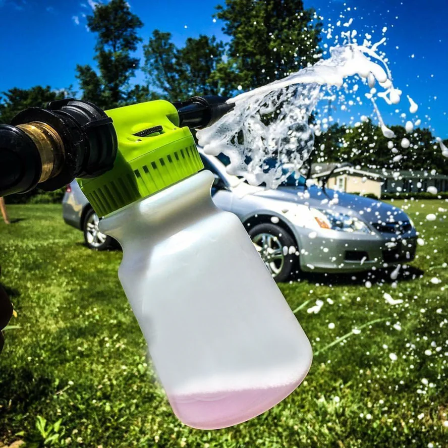 
Standard Foam Gun/snow foam lance/cannon/sprayer/blaster & Car Shampoo 16oz - Produce Thick, Sudsy Foam For Car Washing 