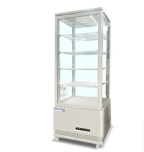Vertical Upright Beverage Showcase Display Freezer Refrigerator