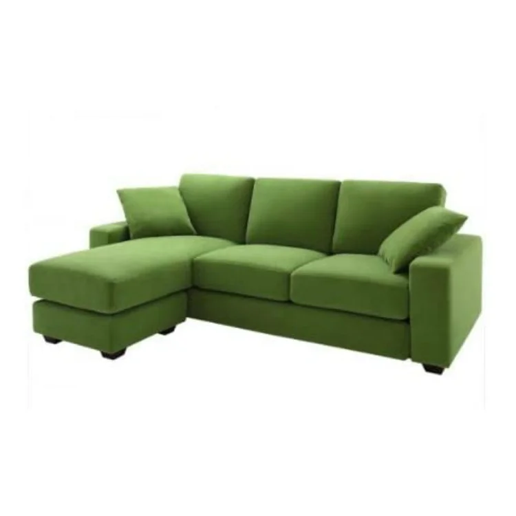 Modern Fabric Sofa 4 Seater And Corner Sofa Cotton L Shape Sofa