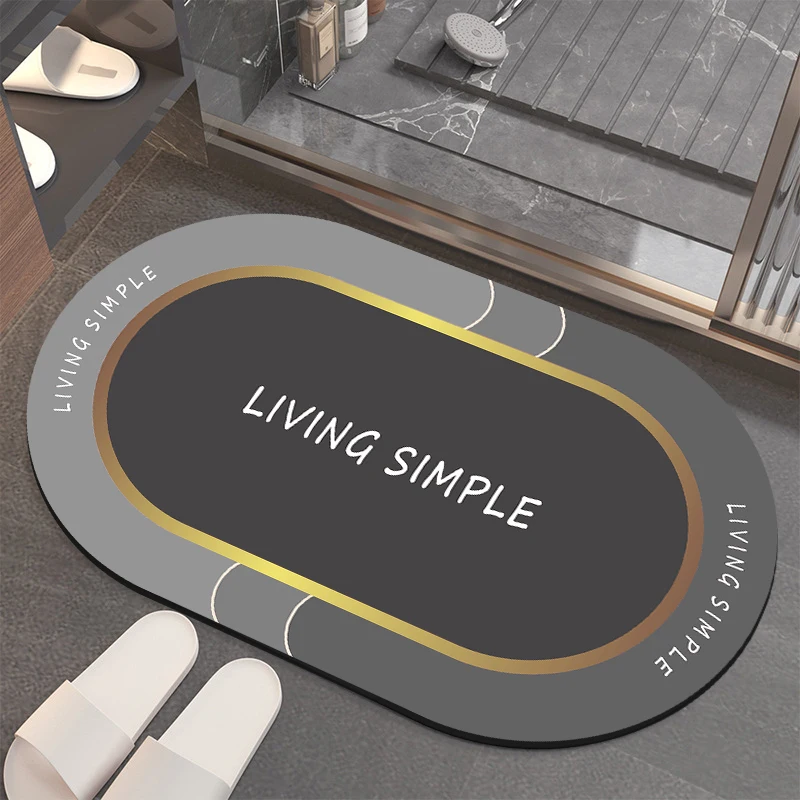 Tianjin Custom Logo Luxury Hotel Carpet And Rug Machine Washable Bathroom Mat Stain Resistant Carpet Shower Rug