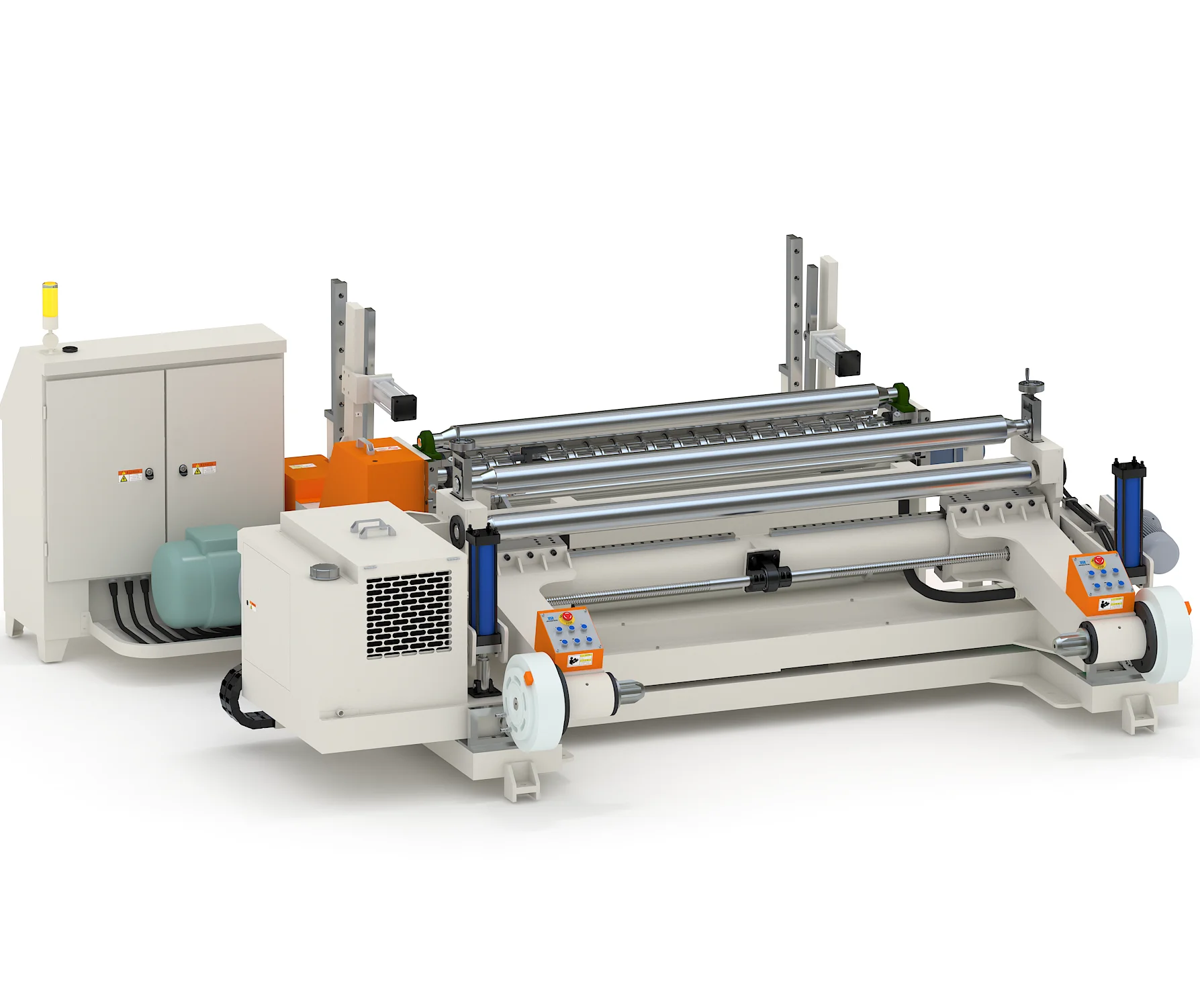 Numerical paper processing machine jumbo paper roll slitting cutting machine