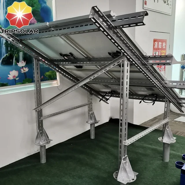 Наземное крепление солнечной панели монтажные структуры по