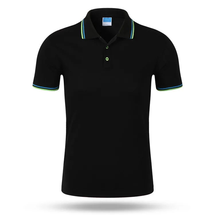 Design Sport Uniform Embroidered Slim Fit Homme T-Shirt Golf T 100 Cotton Kaos Women Men Polo Shirts With Custom Logo