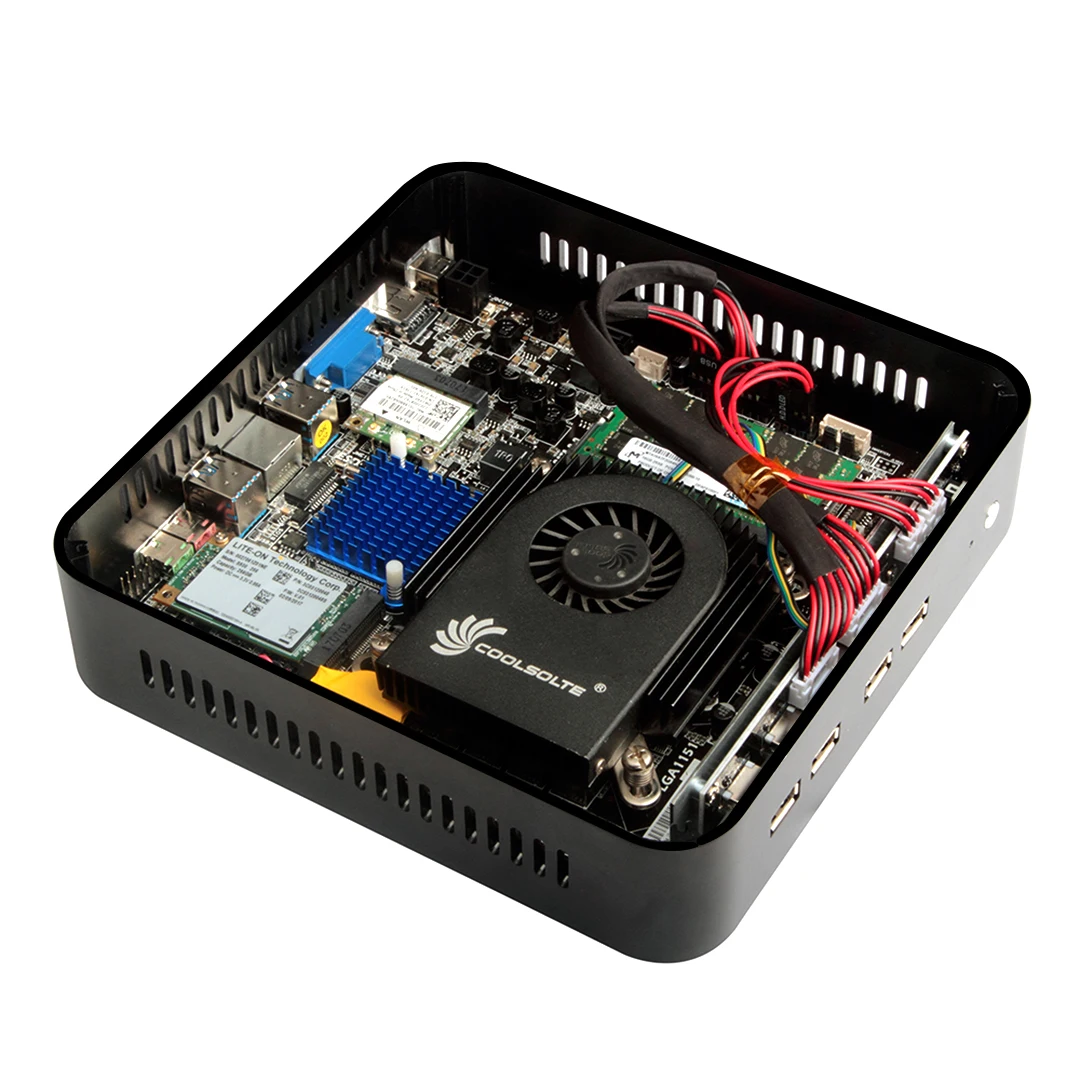  TOPTON Новый игровых мини-ПК Intel i7-9700 i5-9400 i3-9100 Win 10 портативный компьютер Barebone мини ПК Linux неттоп HTPC UHD630 8 * USB