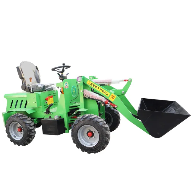 SDYC factory new style small loader 0.7 ton mini electric loader with bucket front loader with best quality