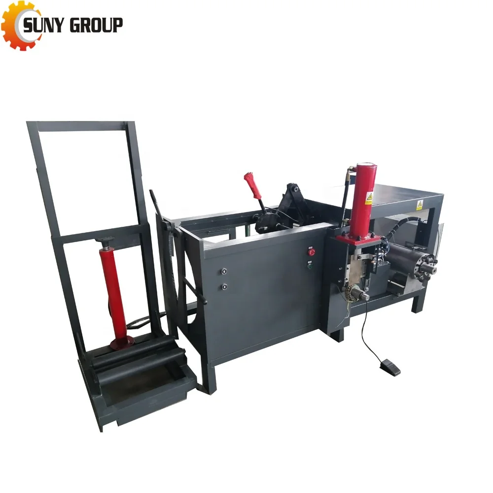 Metal Recycling Engines Scrap Used Motor Separating Machine Cutting Electric Motor Coil Machine