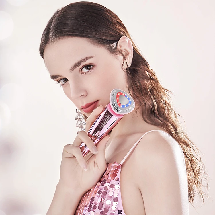 Высококачественное электронное косметическое устройство, прибор для подтяжки кожи Ems Rf, омоложение кожи