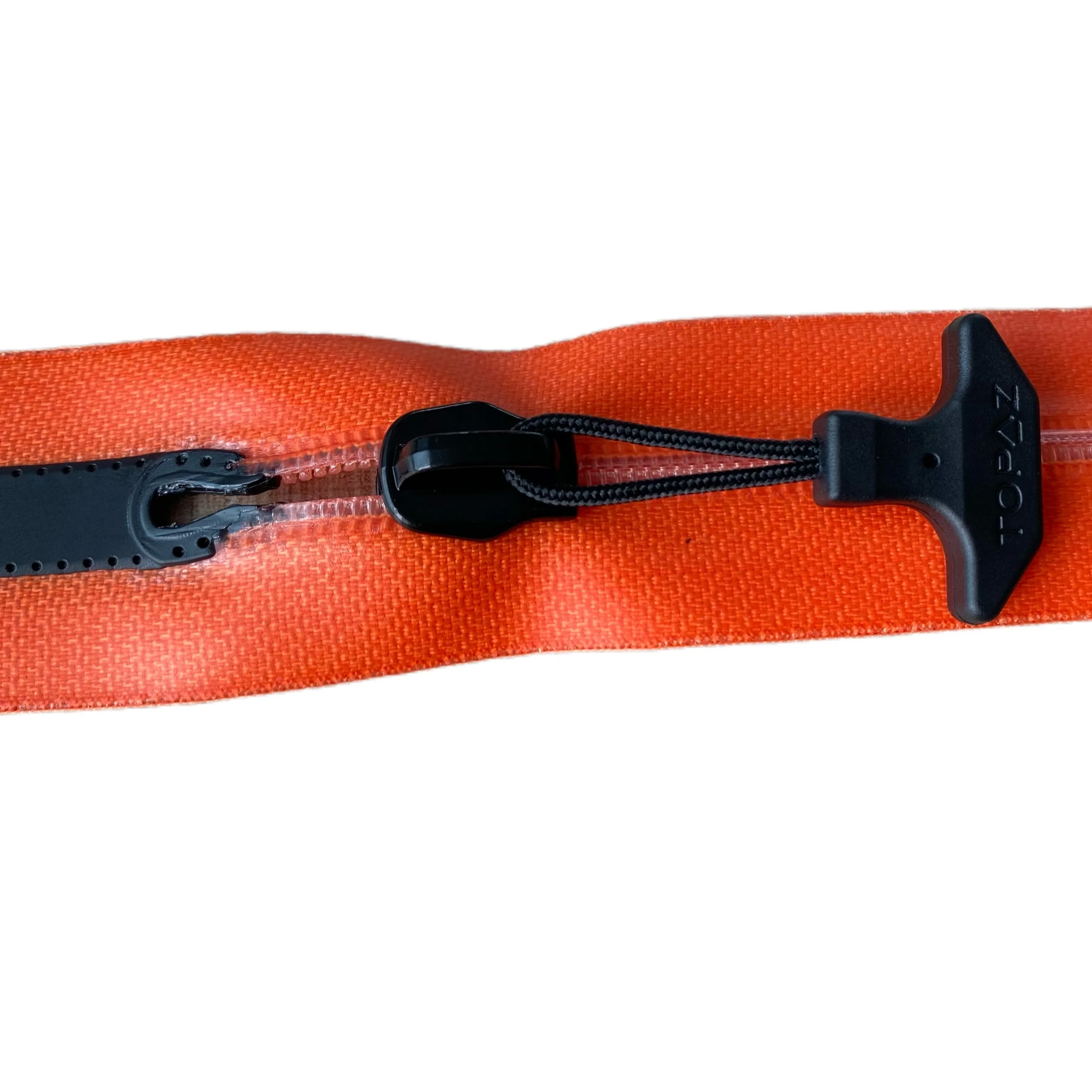 TOPAZ TPU Airtight Zipper Watertight Zipper Navy Blue Orange Customize Color & Length Manufacturer