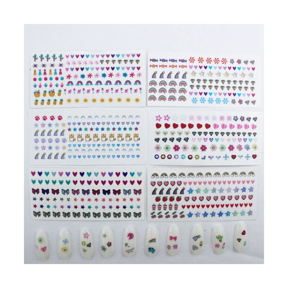 Wholesale Customized Good Quality Promotional Gifts Sticker Nails Art Nail Sticker
