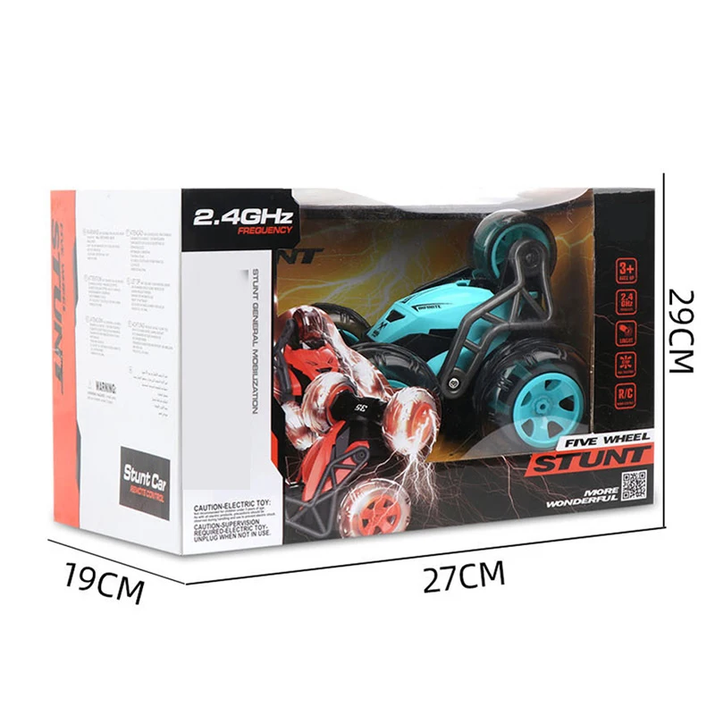 5 Wheels Rc Stunt Car Toys Juguetes Para Coches 360 Degrees Rotation Flip Stunt Car Remote Control For Children