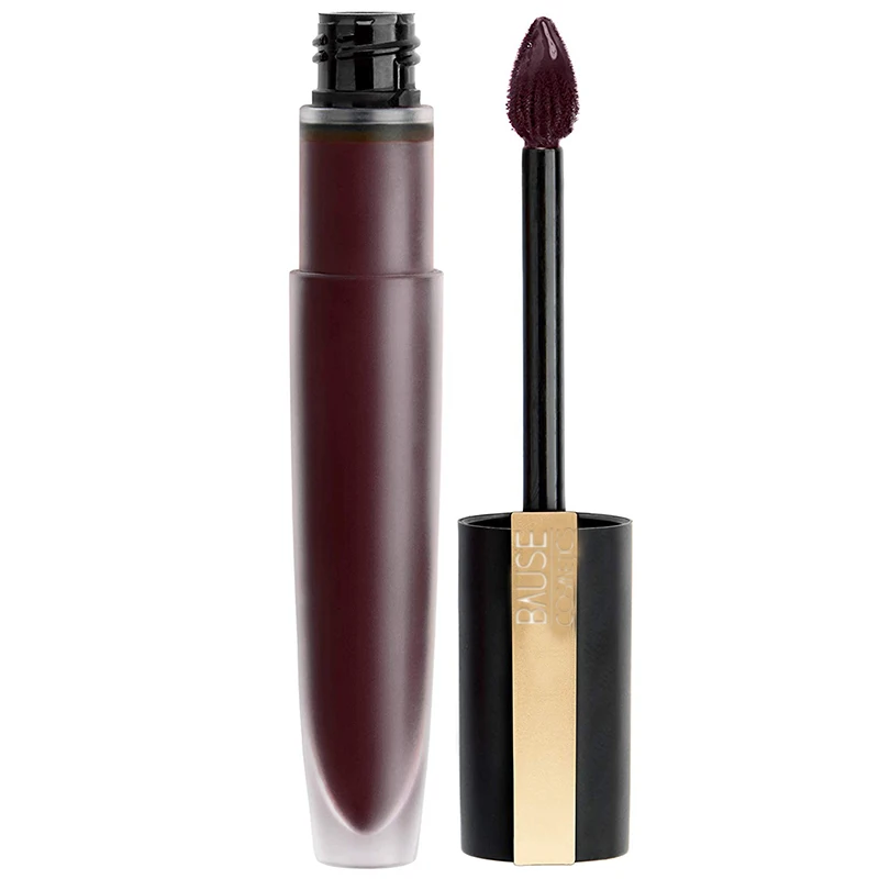 Non-stick no transfer long lasting kiss proof best quality vegan organic lip color makeup private label liquid lipstick oem