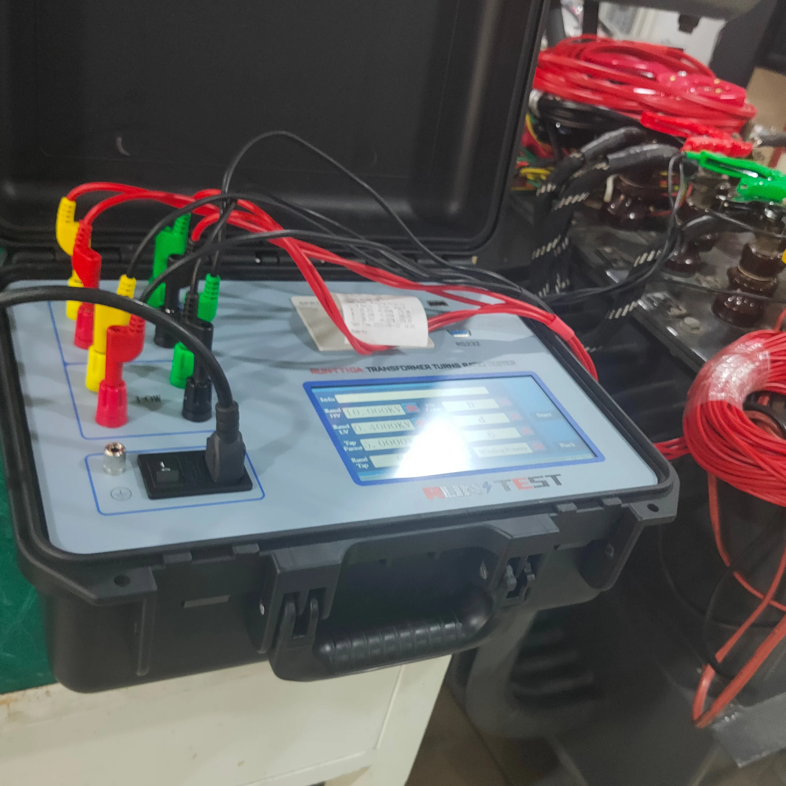 China Supplier Portable Transformer Turn Ratio Tester Automatic TTR Tester with 1 Year Warranty